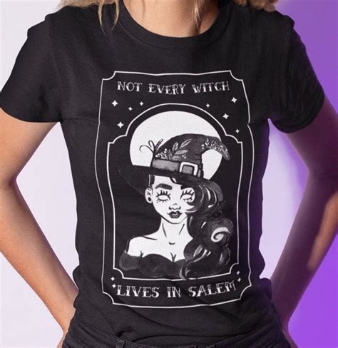 Gothic witch themed tees Salem